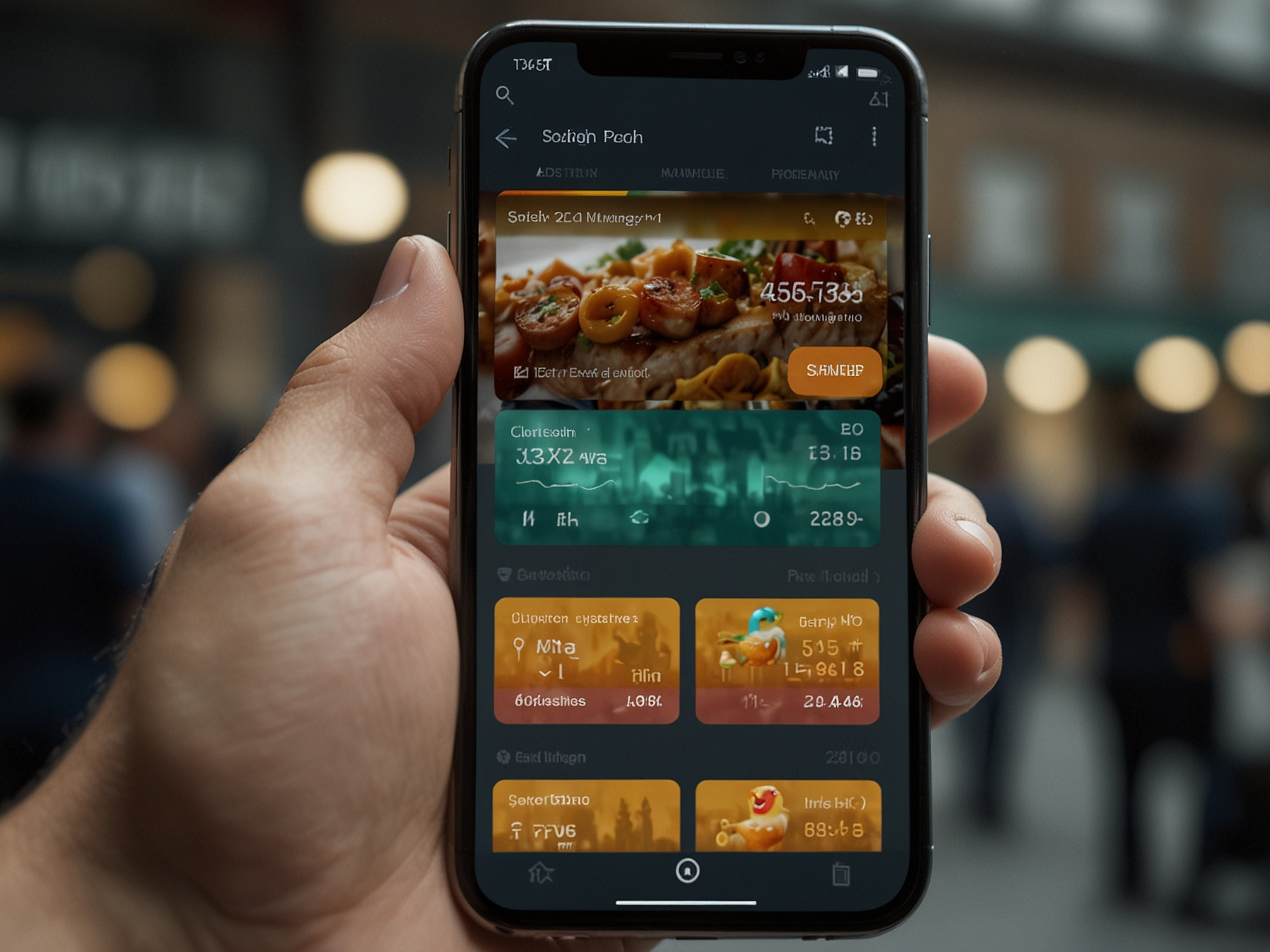 Interface mobile Bet261